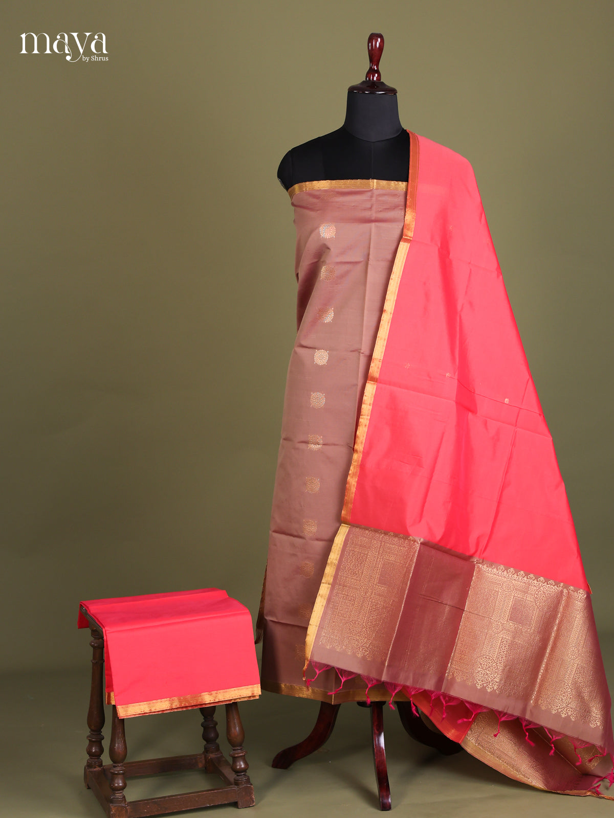 semi softsilk salwar - MEE22151