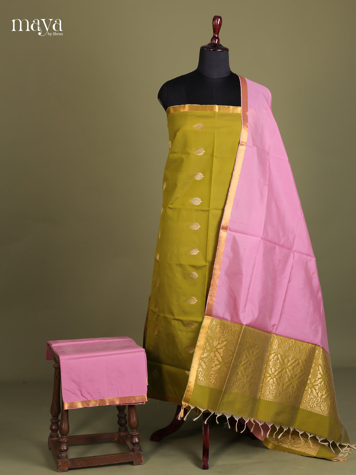 semi softsilk salwar - MEE22157