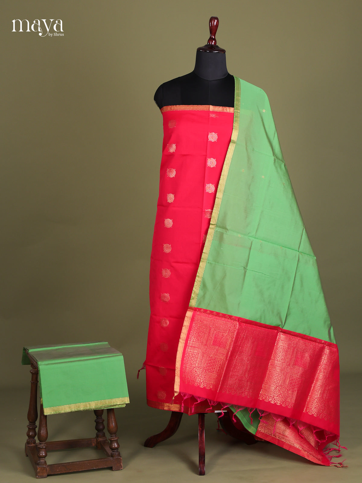 semi softsilk salwar - MEE22159