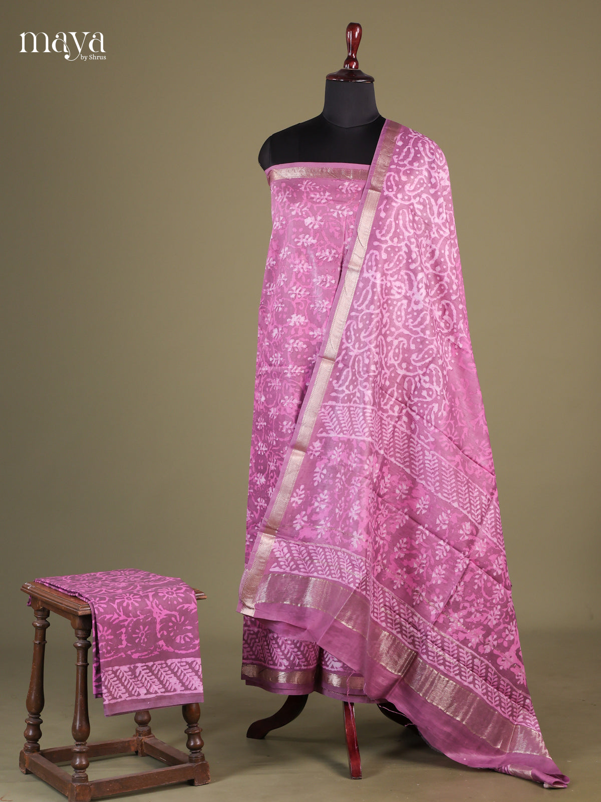 Chanderi salwar - MEF27042