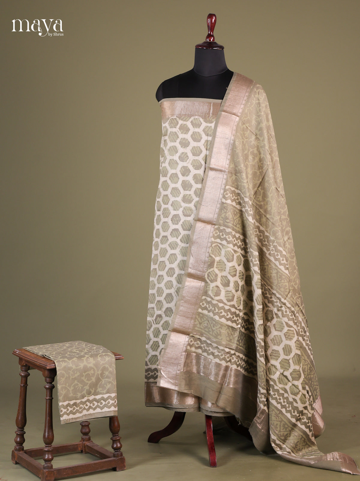 Chanderi salwar - MEF27043