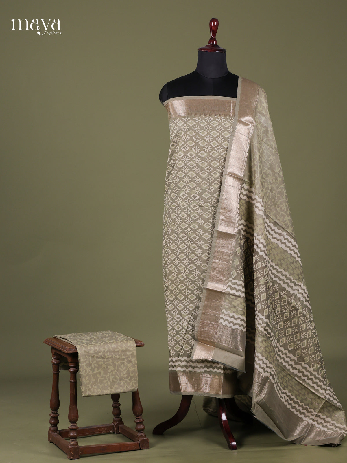 Chanderi salwar - MEF27049