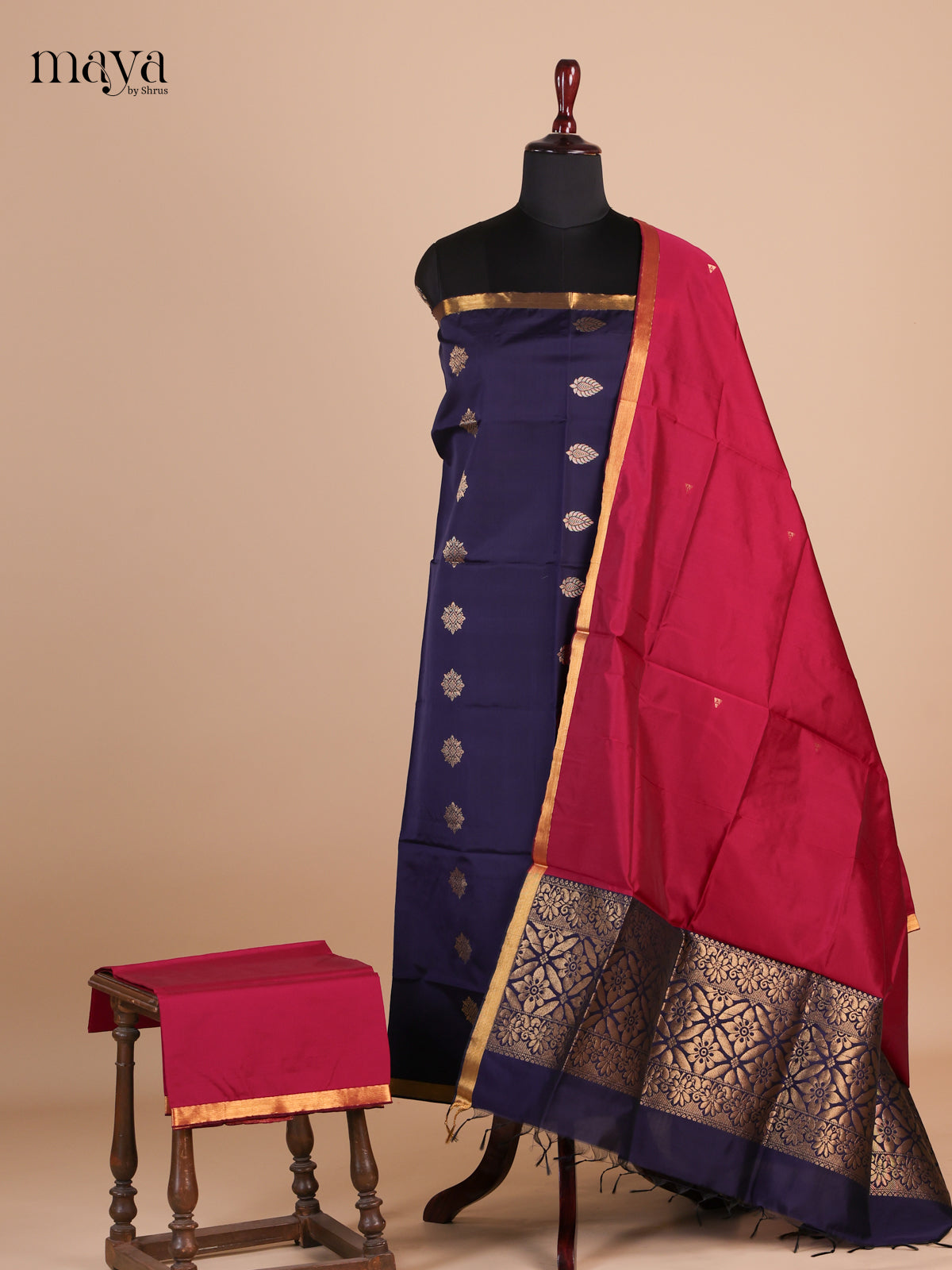 semi softsilk salwar - MEF27118