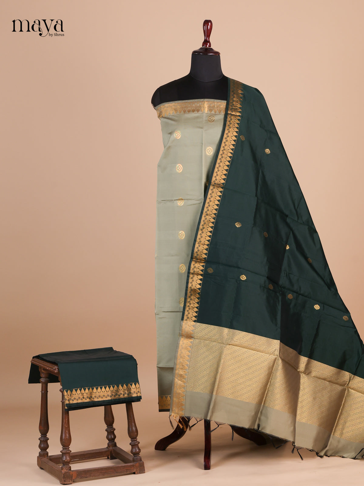 semi softsilk salwar - MEF27150