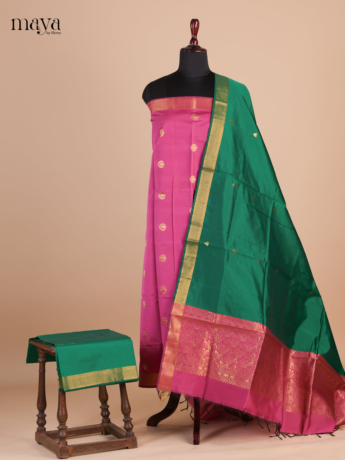 semi softsilk salwar - MEF27162