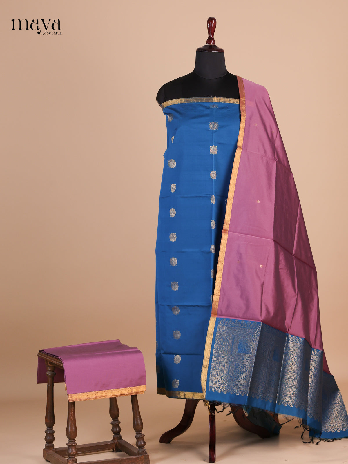 semi softsilk salwar - MEF27175