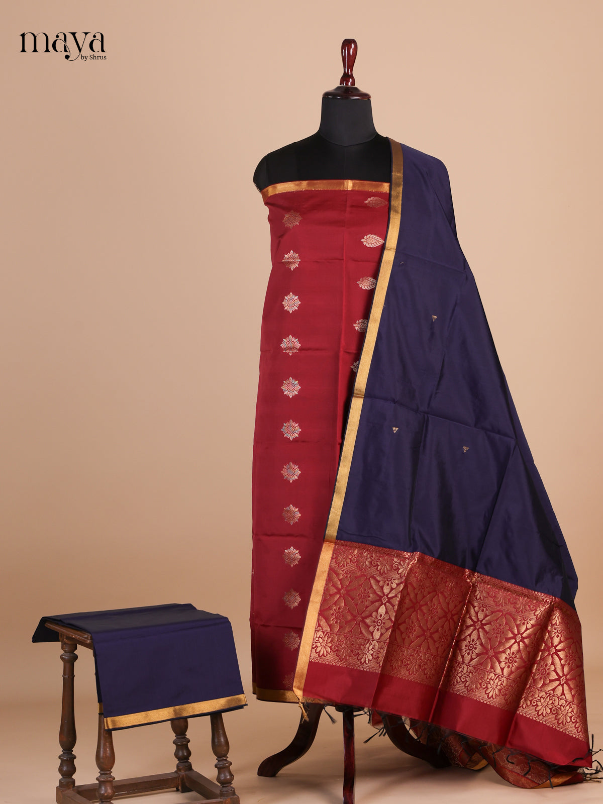 semi softsilk salwar - MEF27177