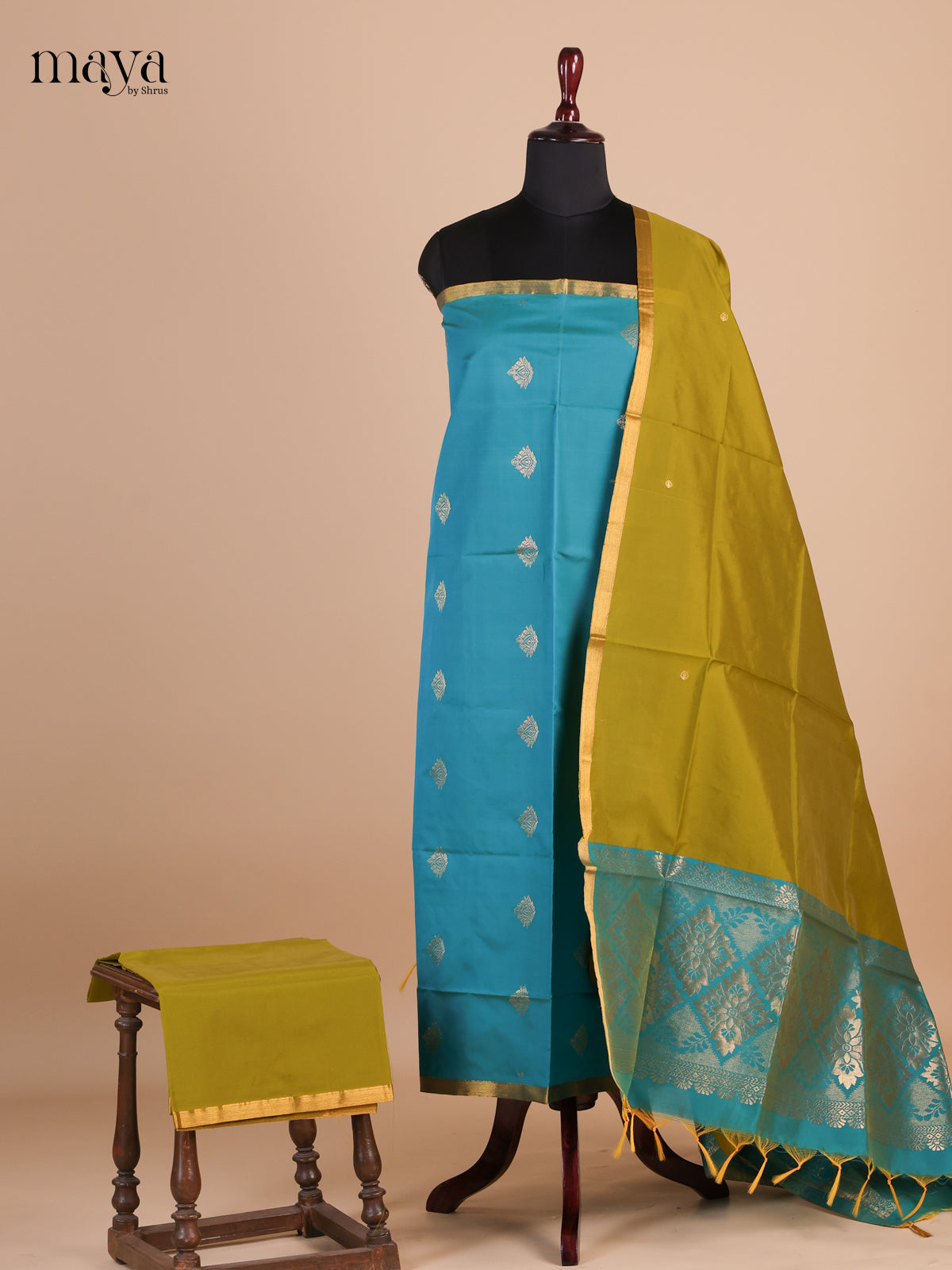 semi softsilk salwar - MEF27195
