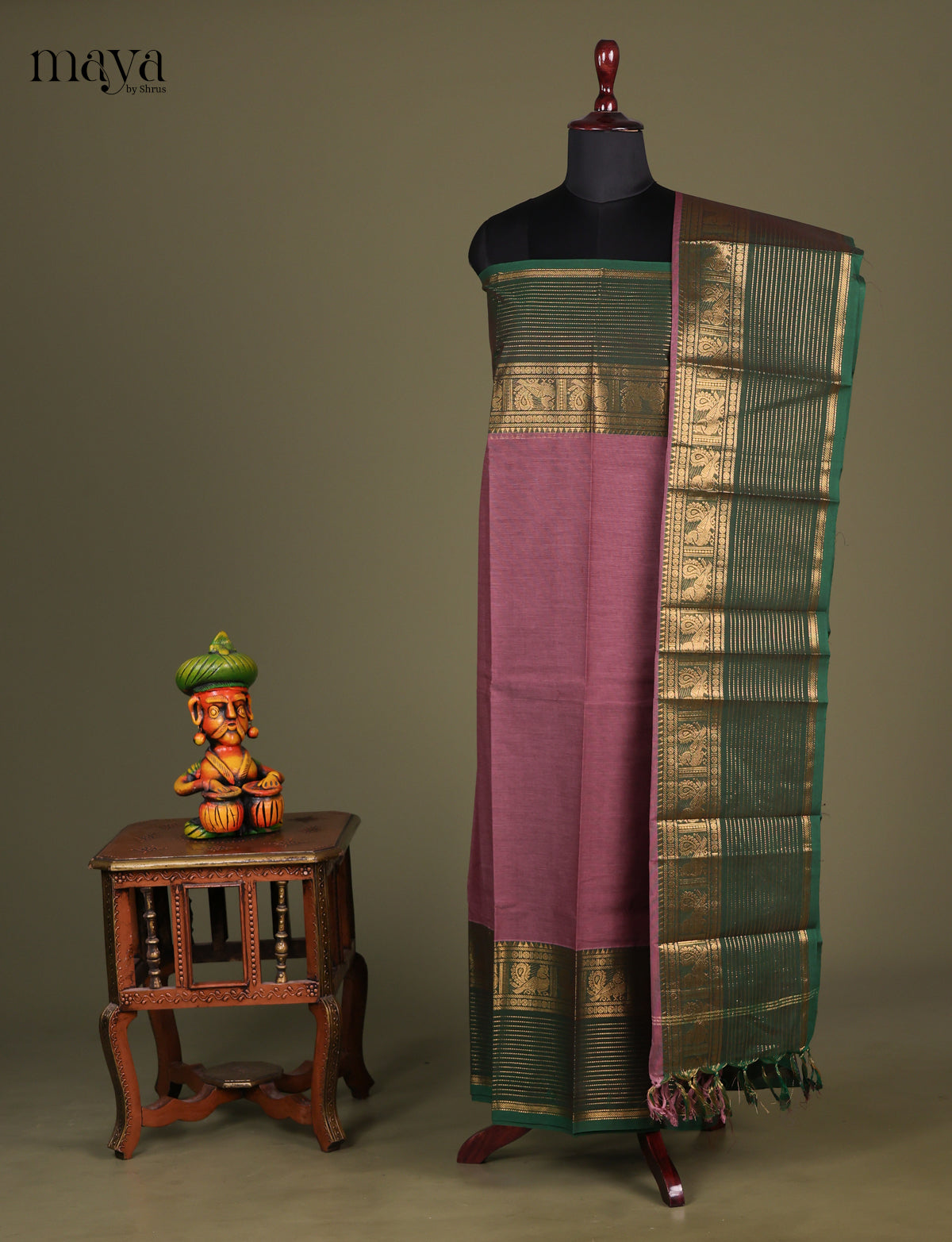 chettinad top & dupatta combo - MEG02008