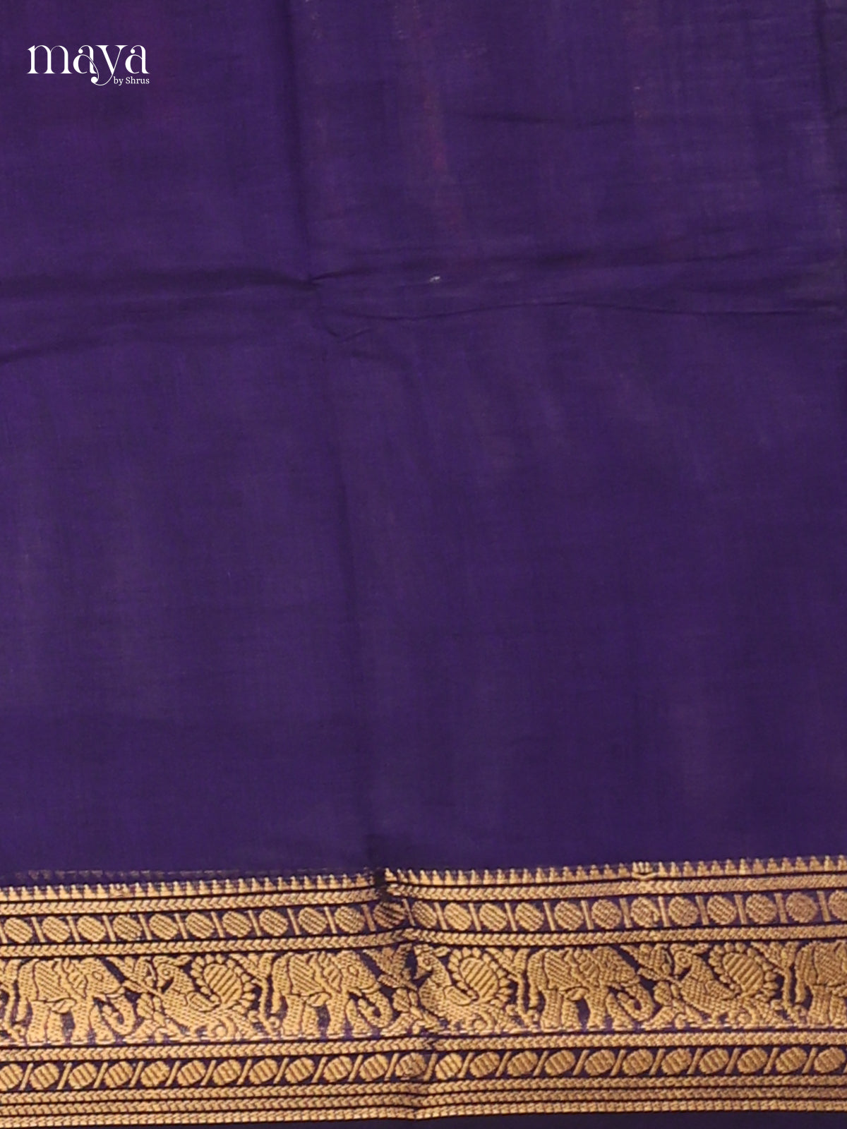 Vibrant Blue chettinad top & dupatta combo with zari border