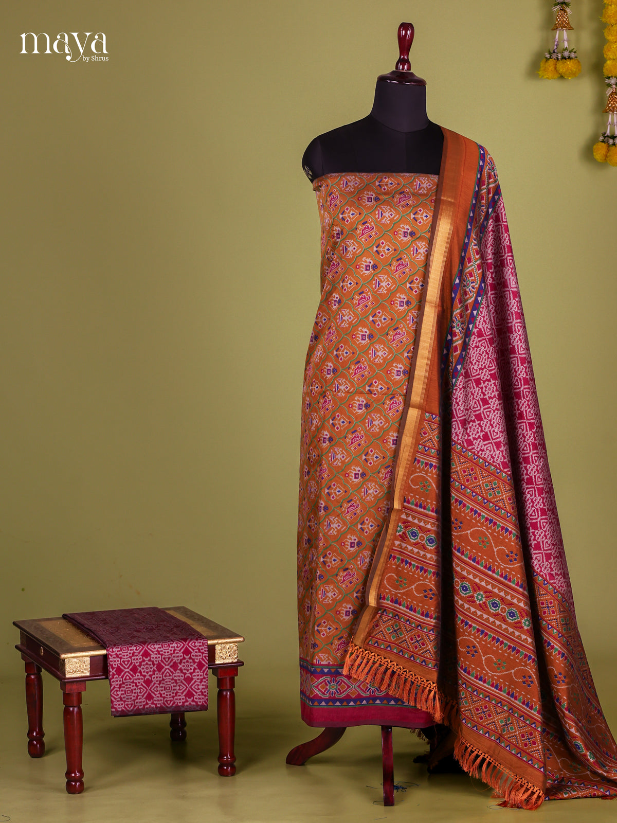 semi patola salwar - MEG14020