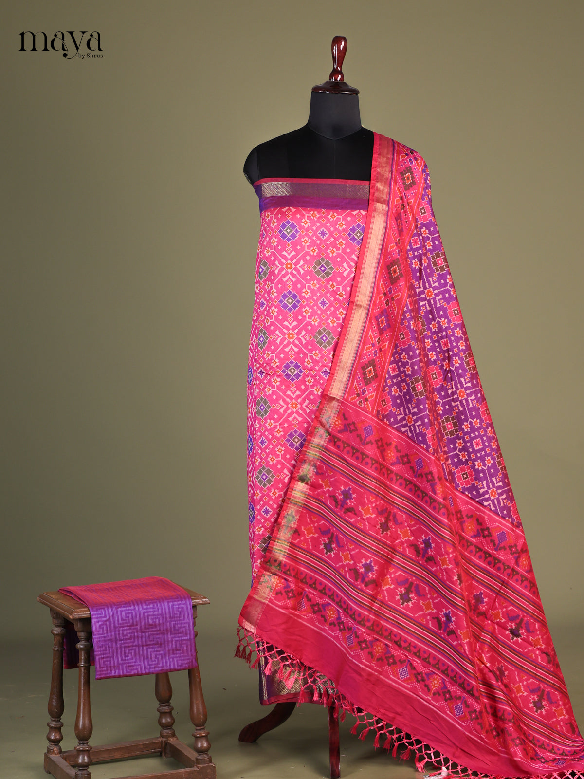 semi patola salwar - MEG14187
