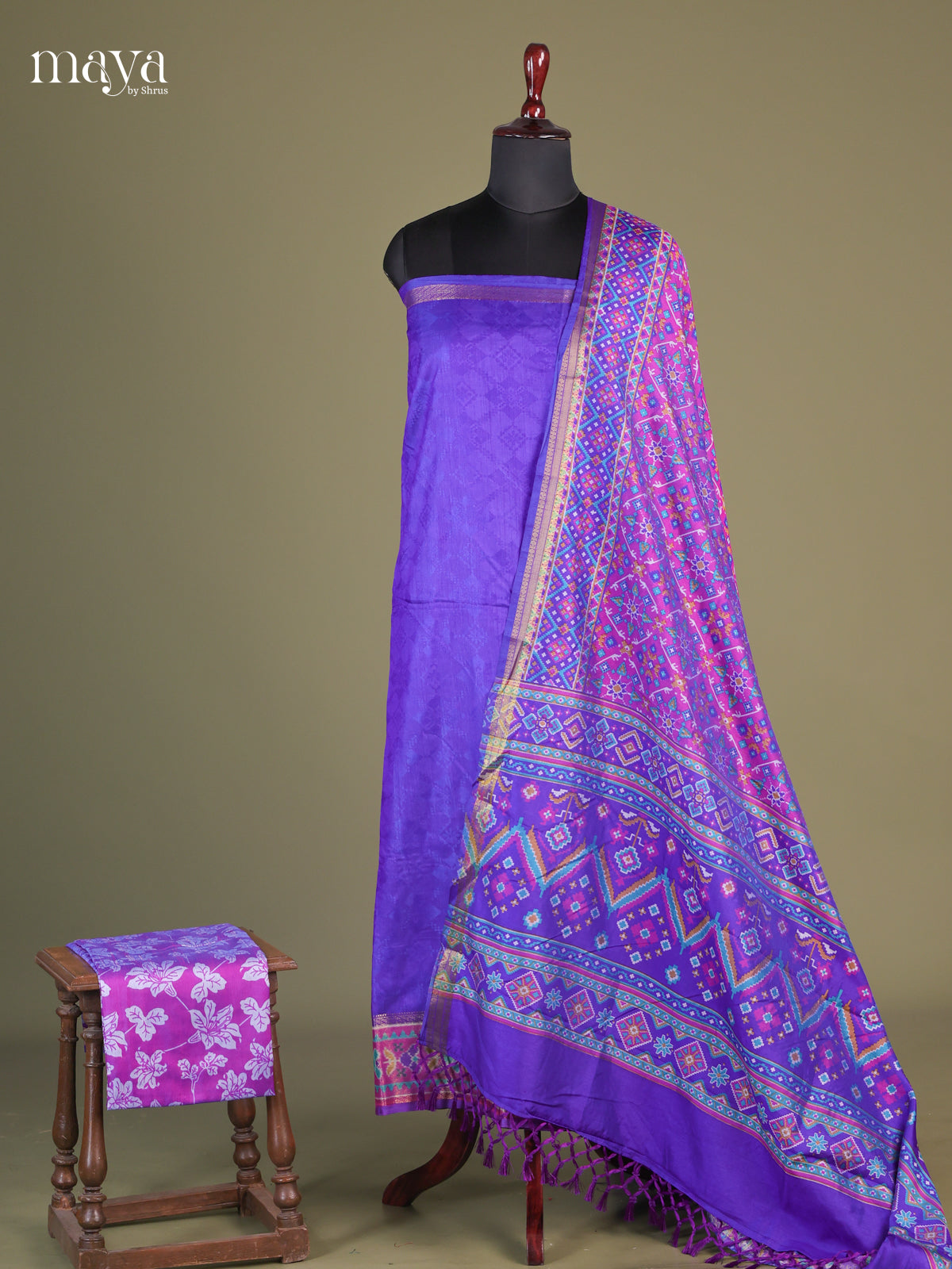 semi patola salwar - MEG14198