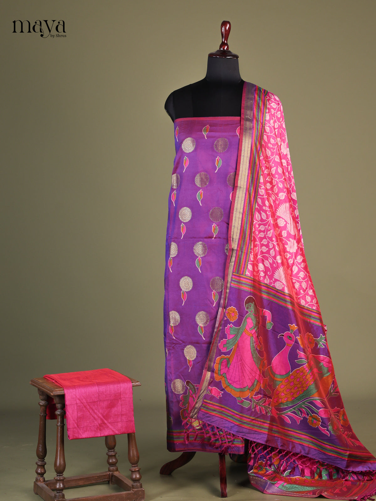 semi patola salwar - MEG14278