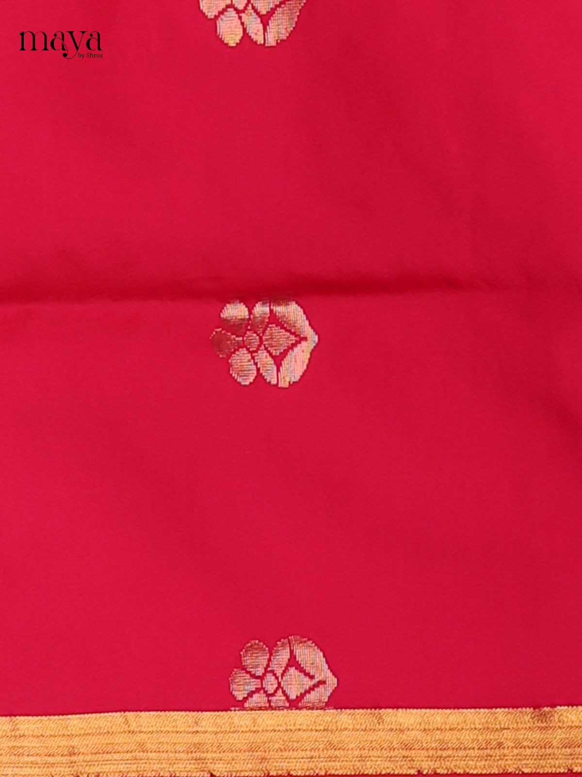 Charming Pink semi softsilk salwar unstitch with Light brown dupatta
