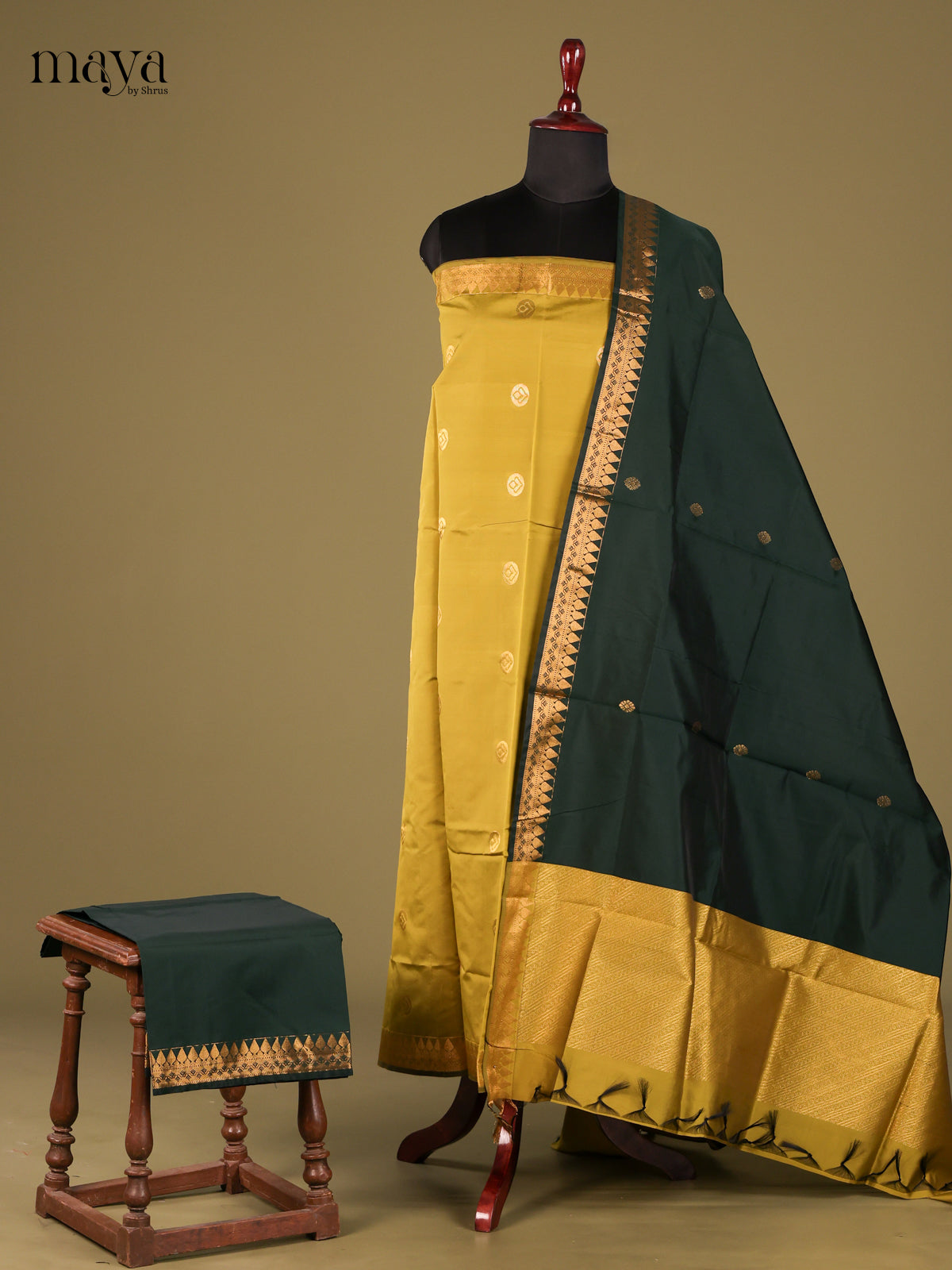 semi softsilk salwar - MEG18066