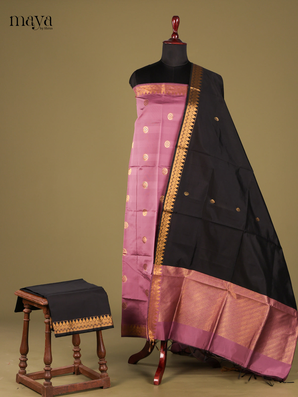 semi softsilk salwar - MEG18125