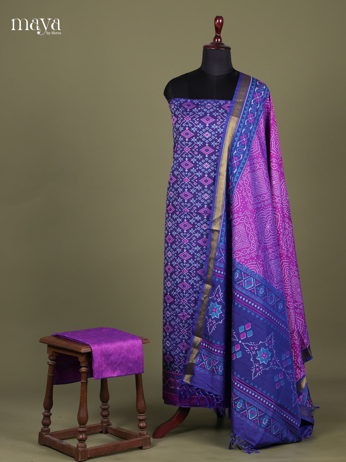 semi patola salwar - MEG23005