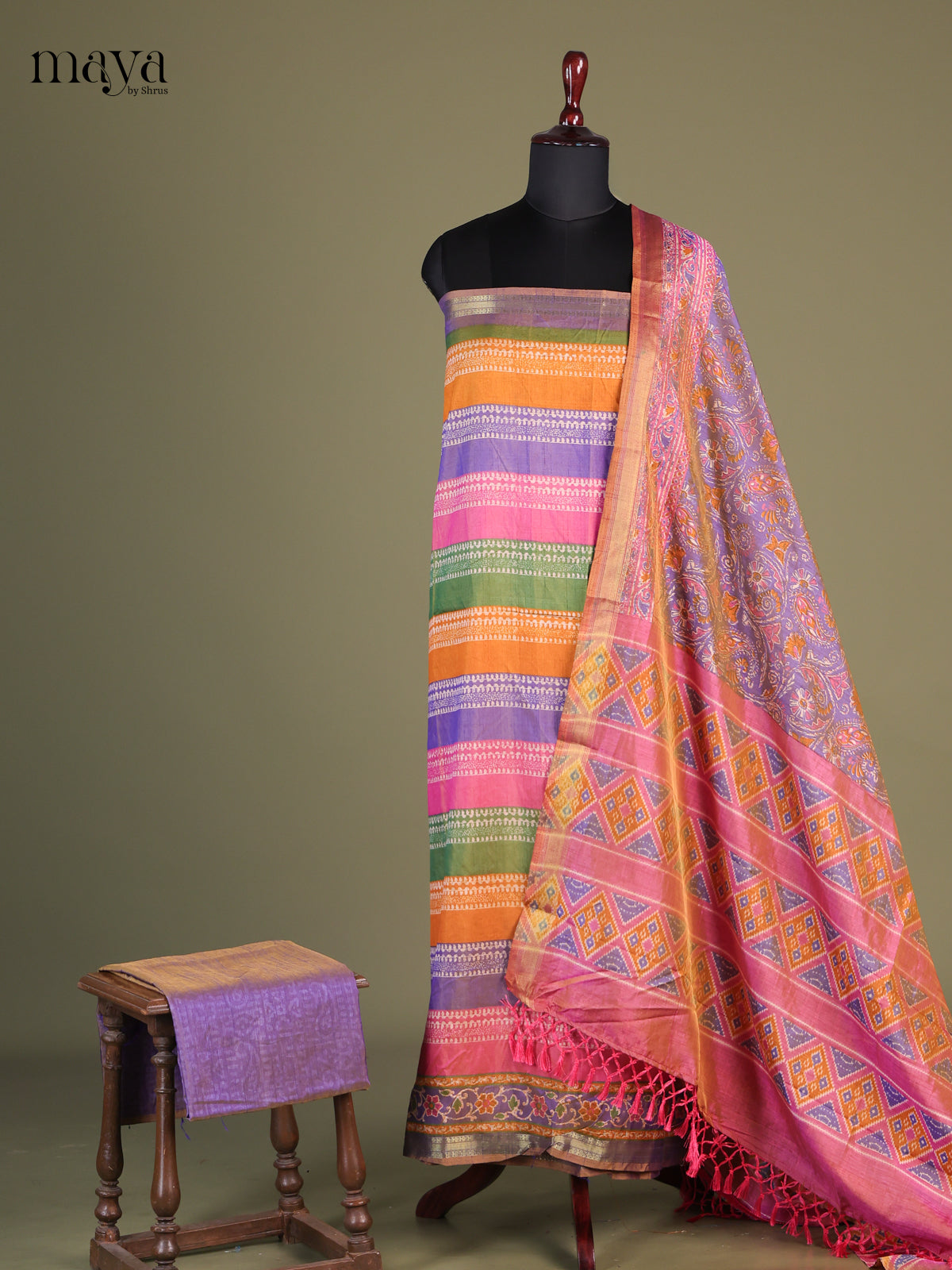 semi patola salwar - MEG23011