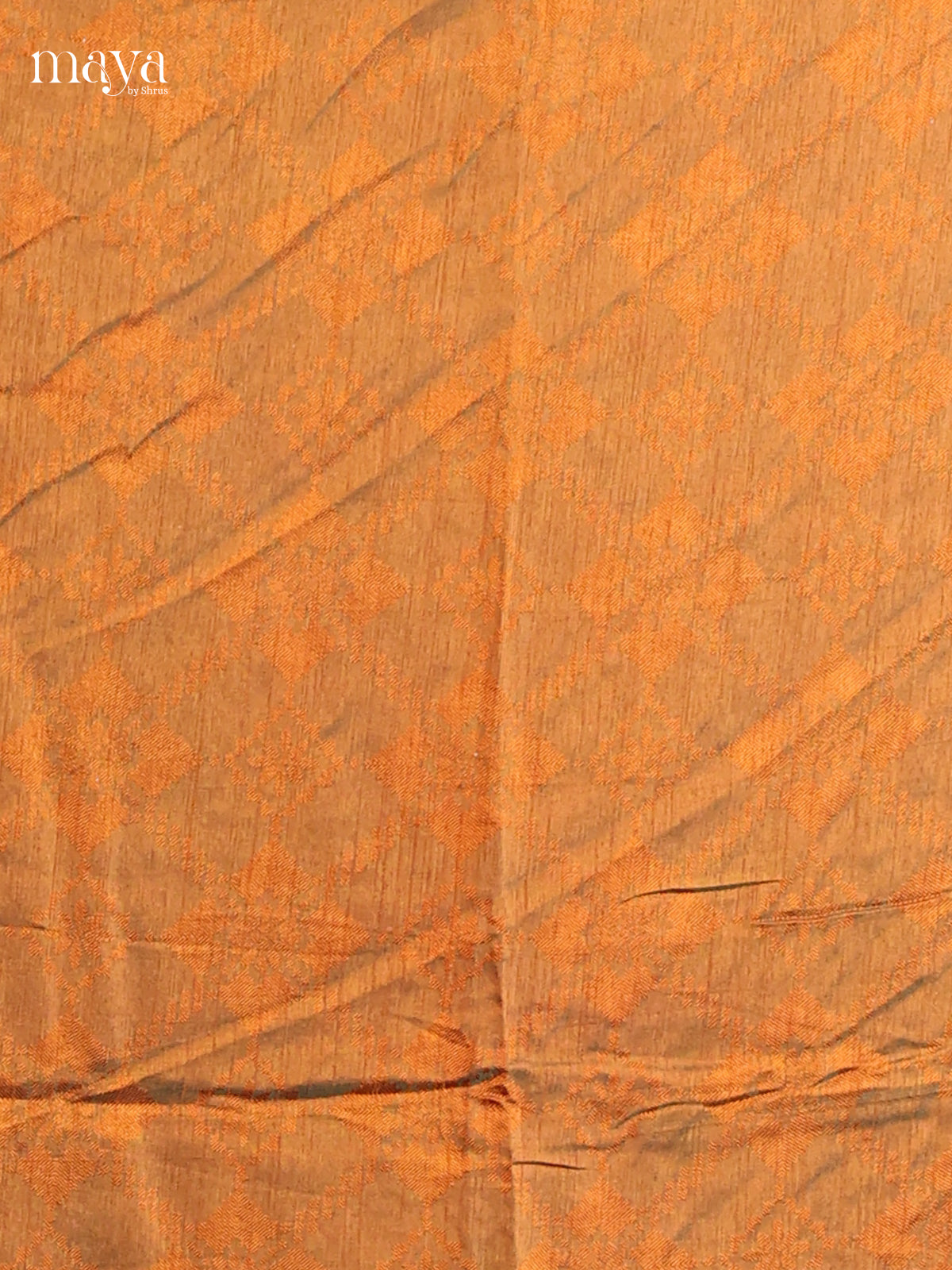 Mustard & Maroon - Semi patola salwar Unstitched