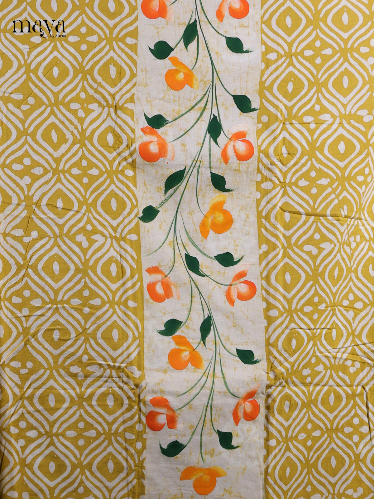 Mustard & White - Bhatik salwar