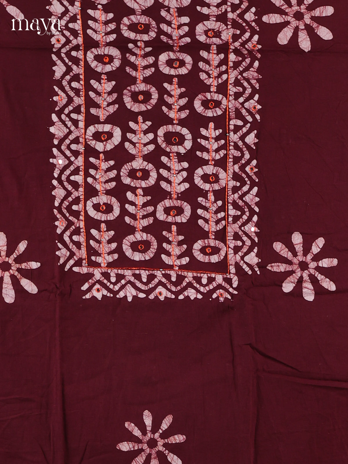 Maroon - Bhatik salwar