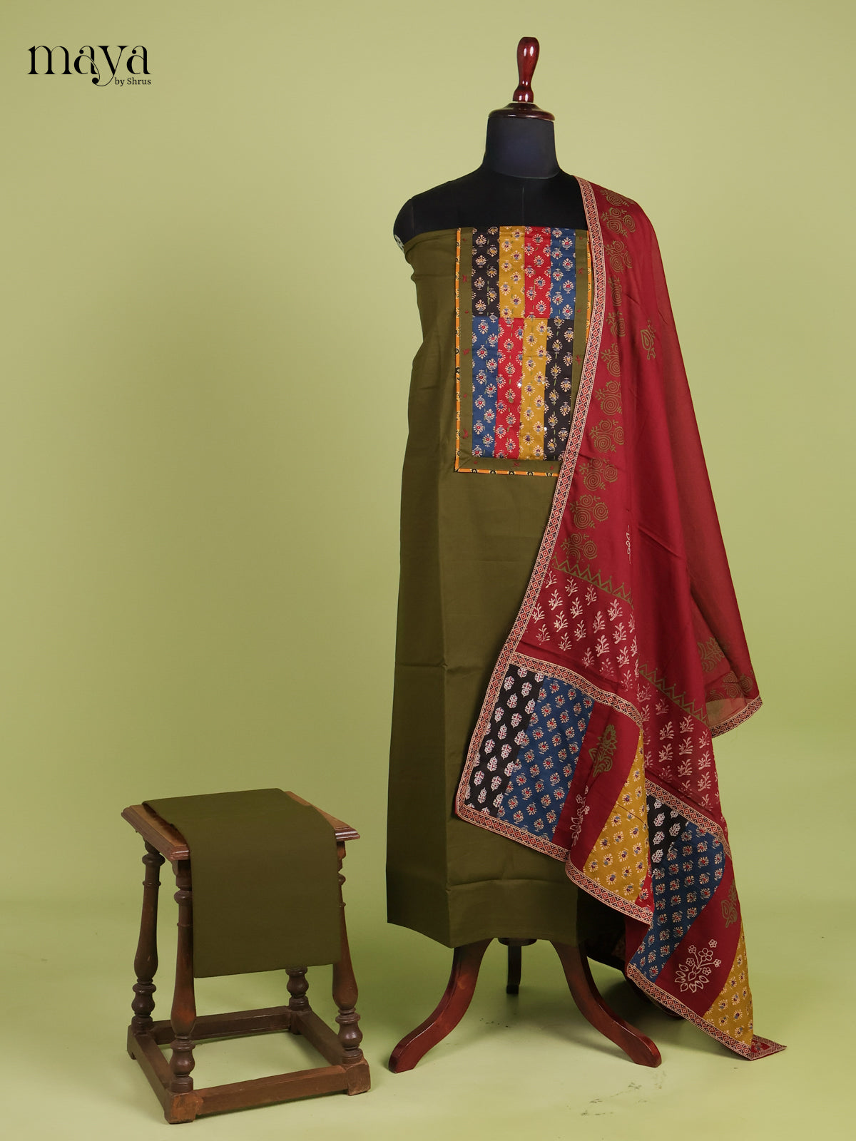 Ajrakh Salwar - MEH26012