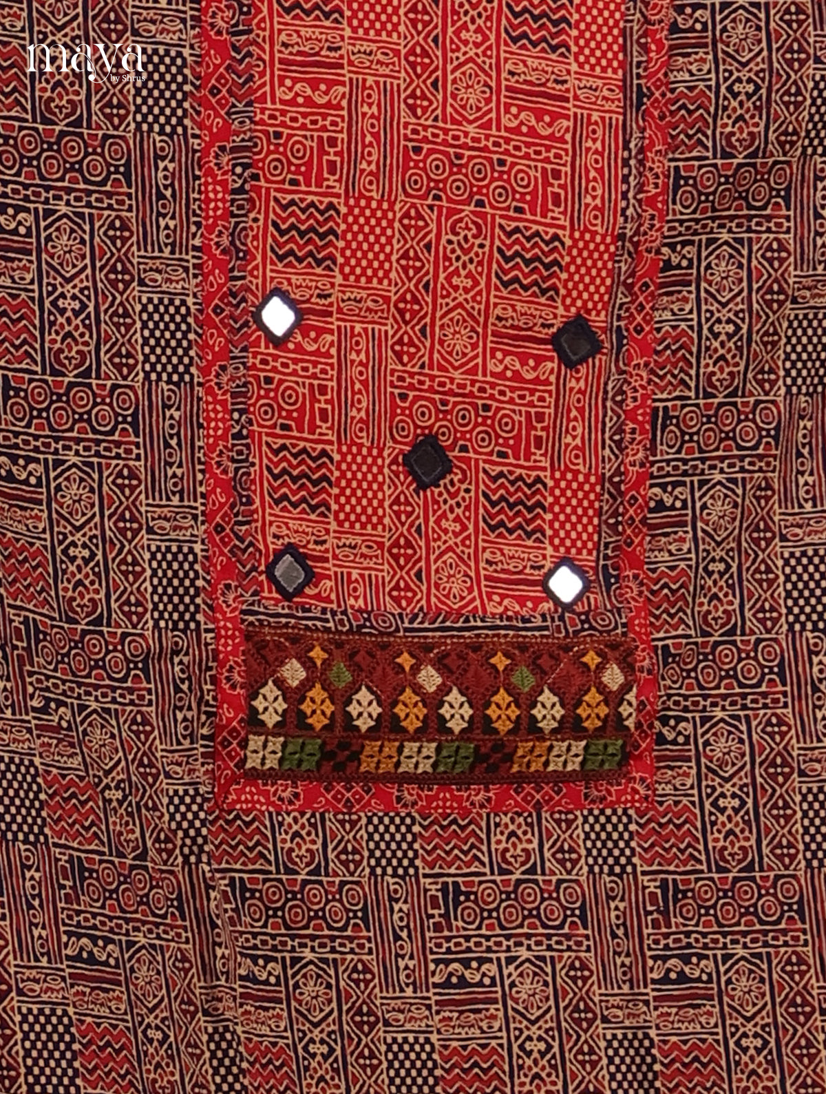 Ajrakh Salwar - MEH26084