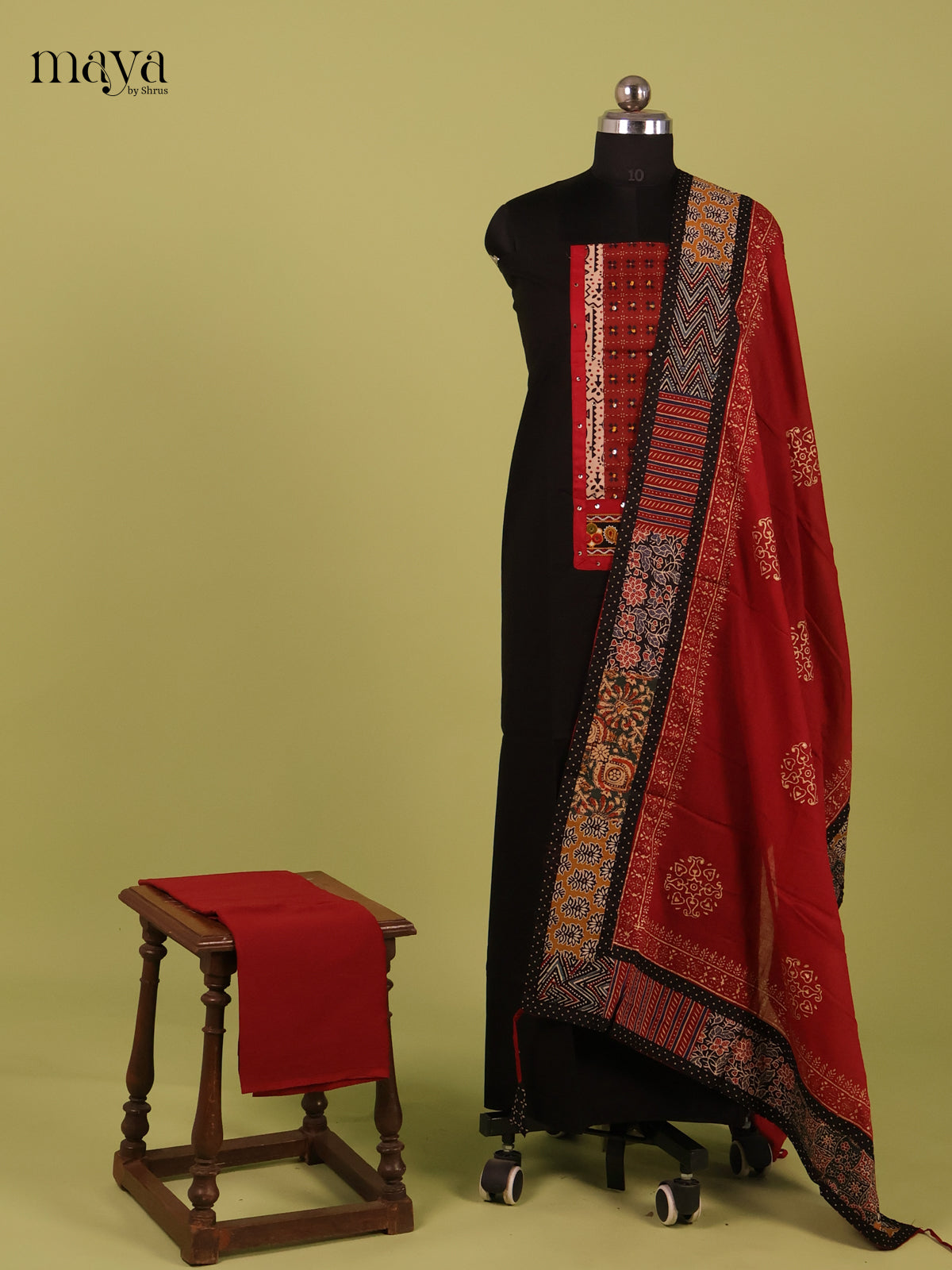 Ajrakh Salwar - MEH26092