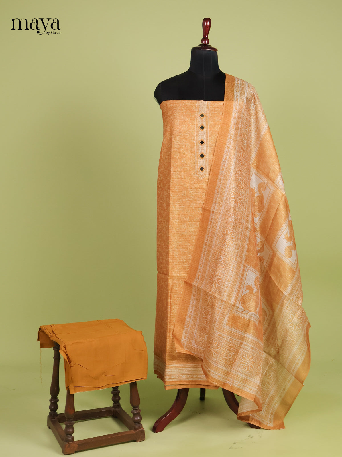 Semi Tussar Salwar - MEH26145