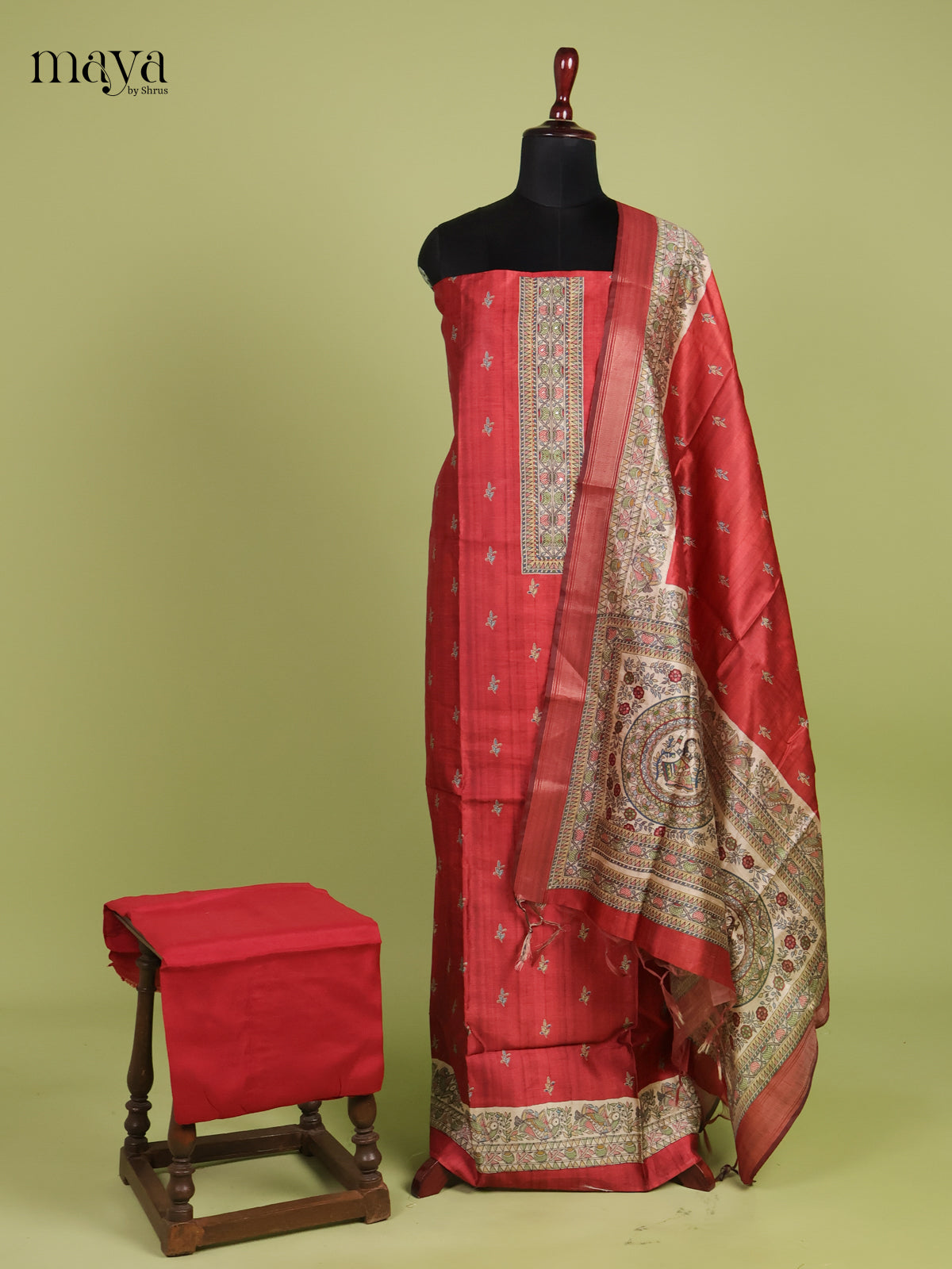 Semi Tussar Salwar - MEH26150