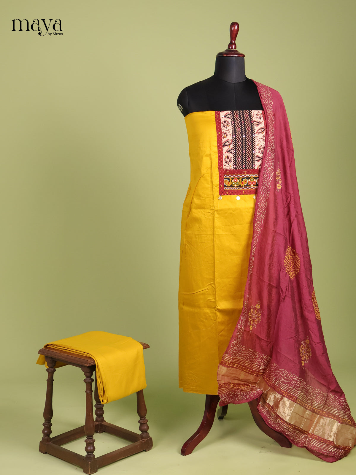 Ajrakh Salwar - MEH31019
