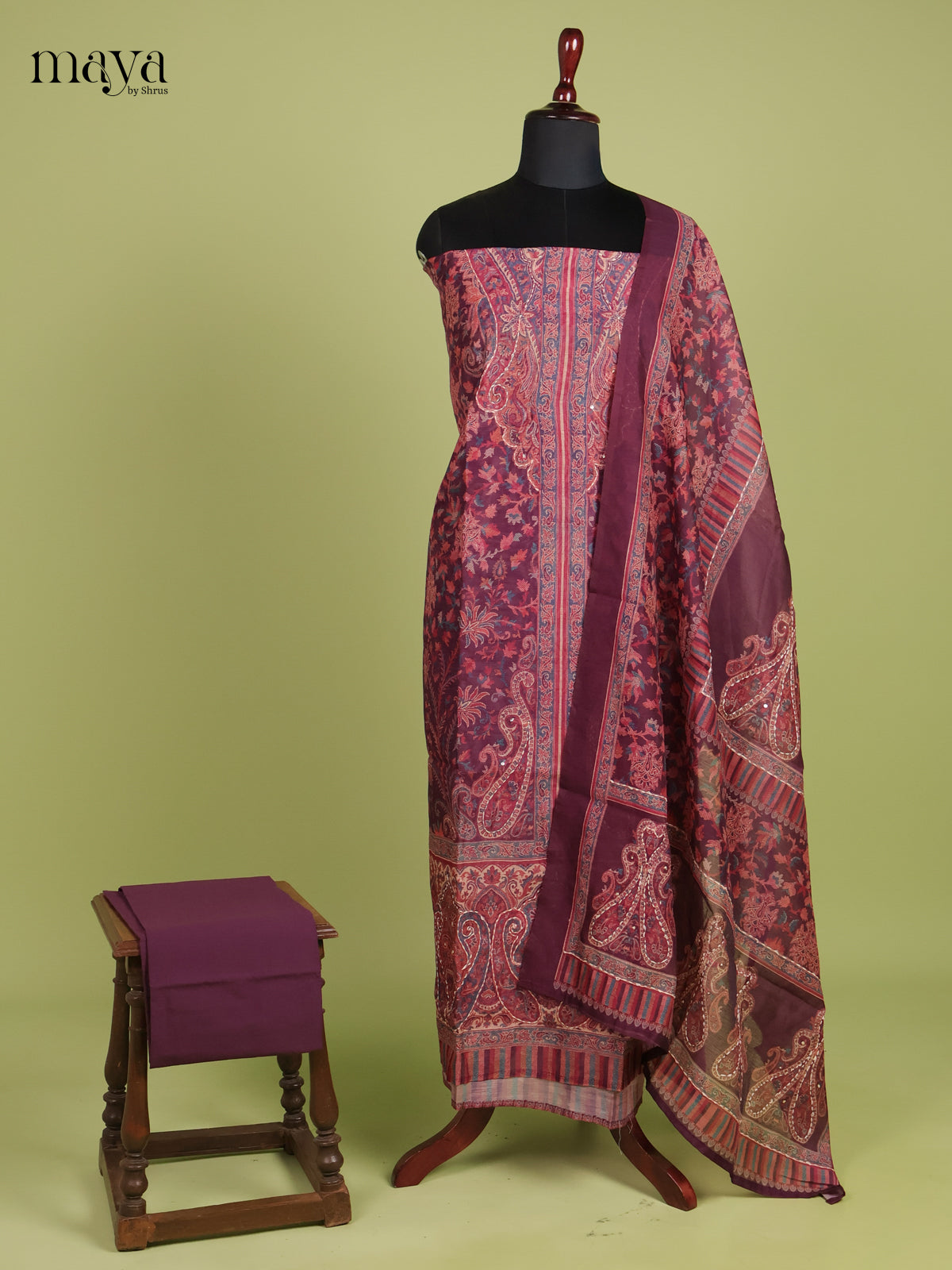 Semi Tussar Salwar - MEH31208