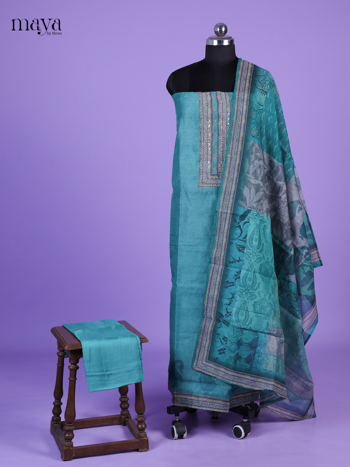 Chanderi salwar - MEI01021