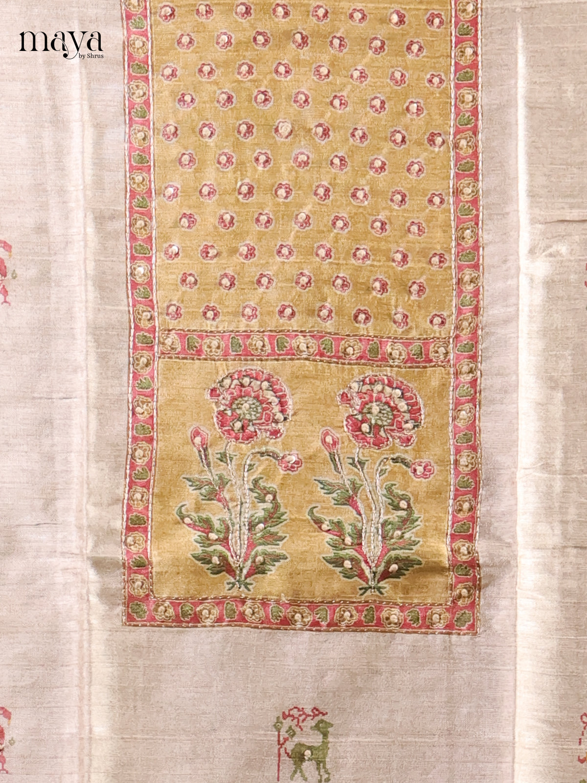 Semi Tussar Salwar - MEI01108
