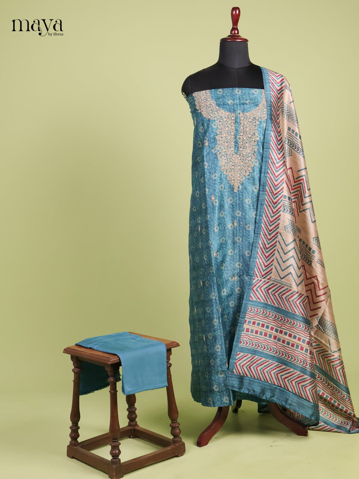 Semi Tussar Salwar - MEI01117