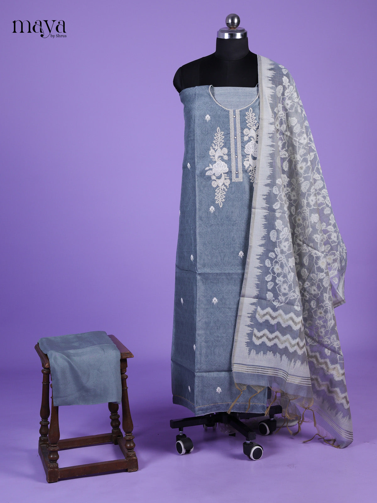 Chanderi salwar - MEI01129
