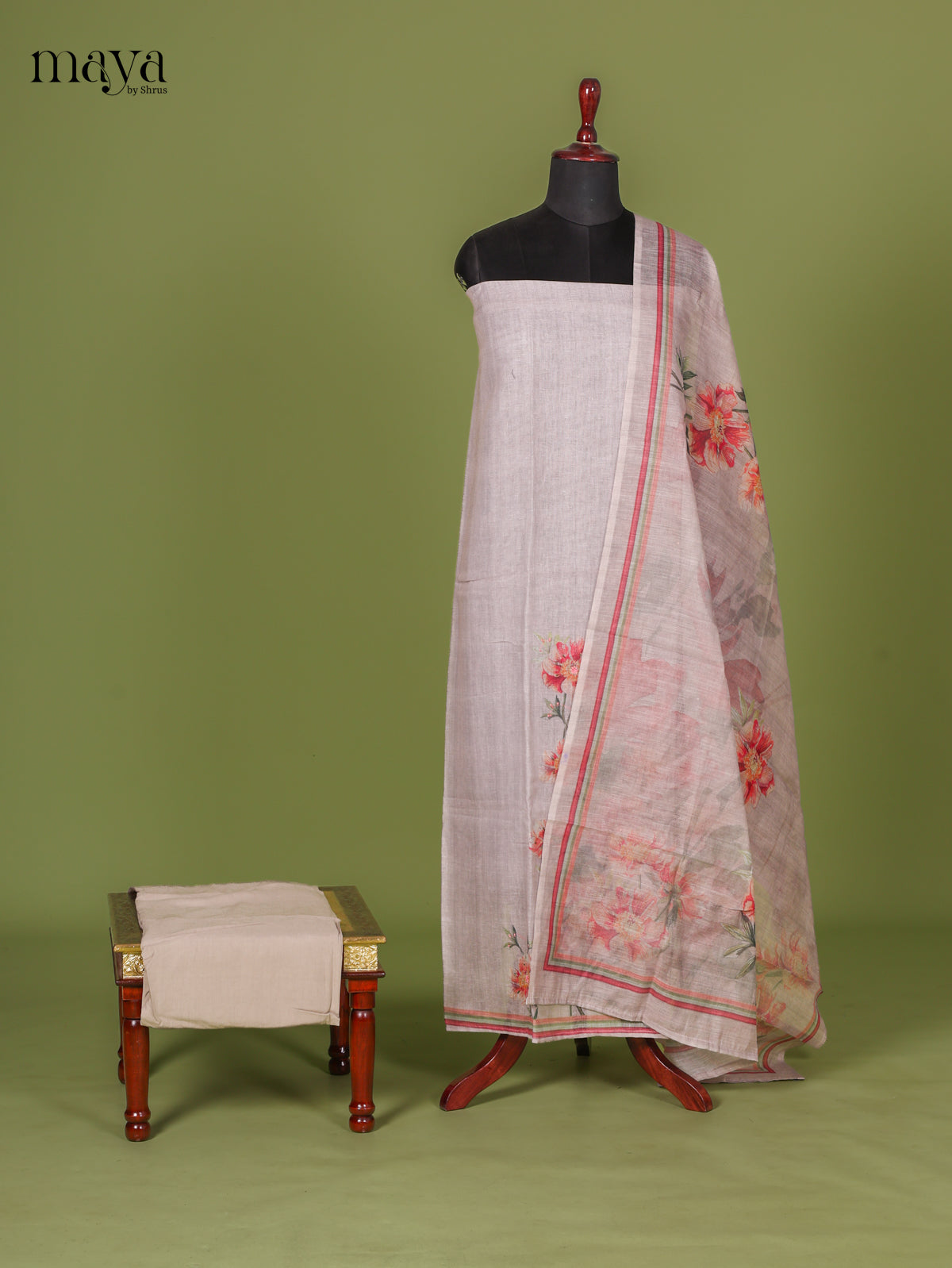 Off White Chanderi Salwar - MEI02090