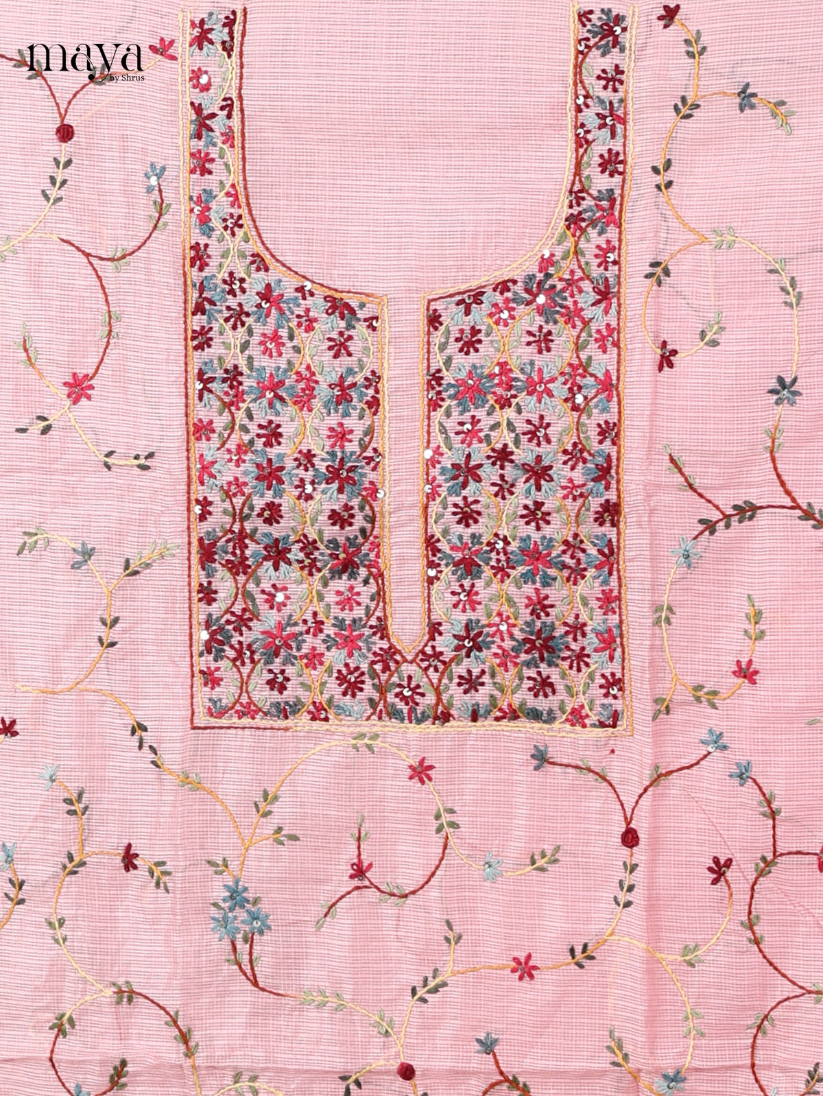 Pink Cotton Salwar - MEI02147
