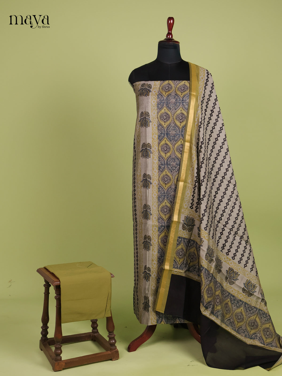 Art Modal Salwar Unstitch - MEI03152