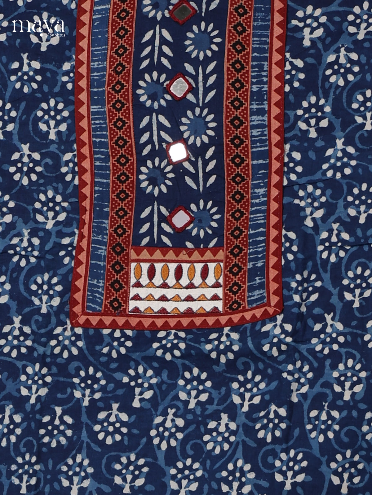 Navy Blue Cotton Salwar - MEI04004