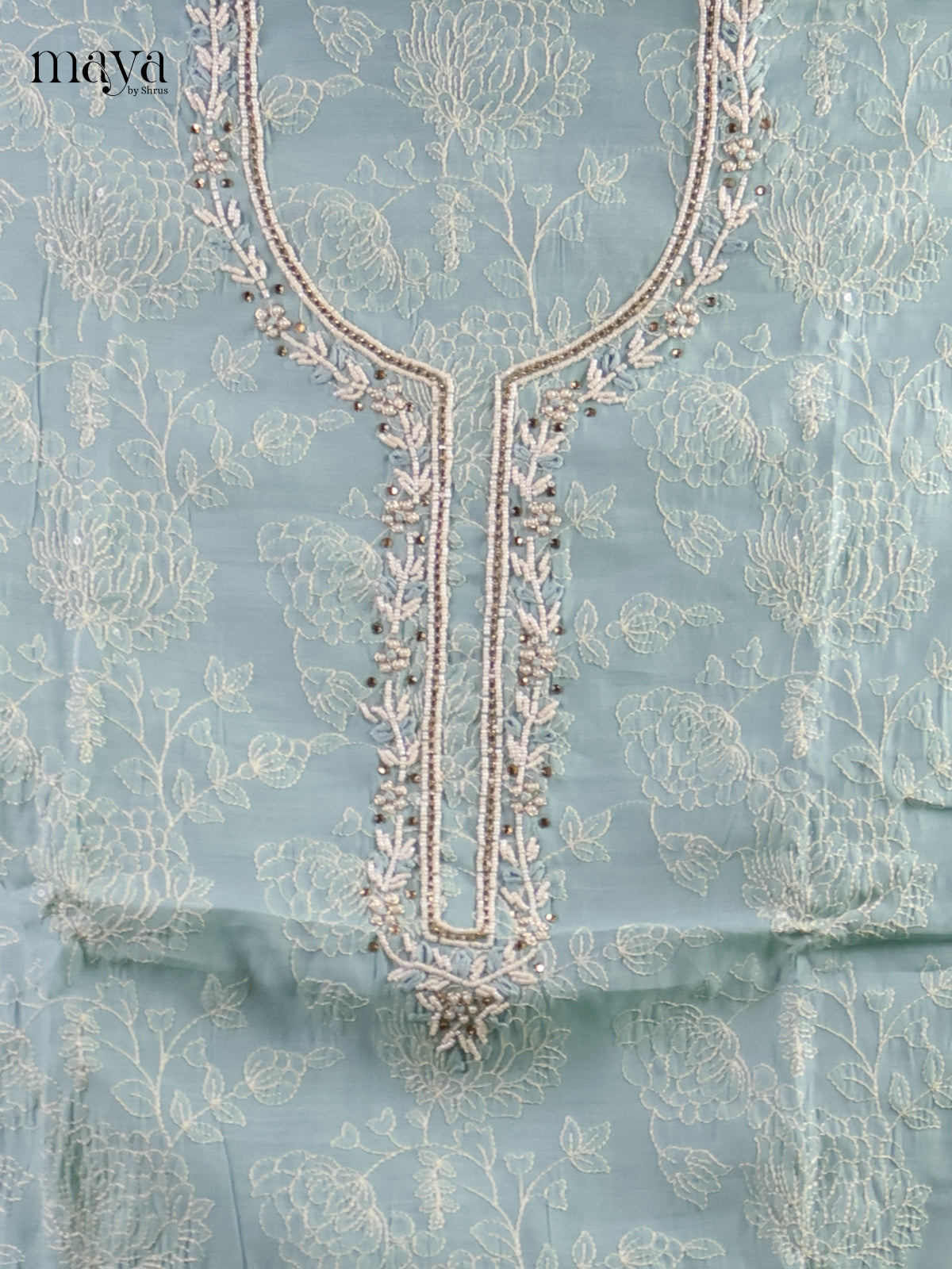 Organza salwar unstitch - MEI04023