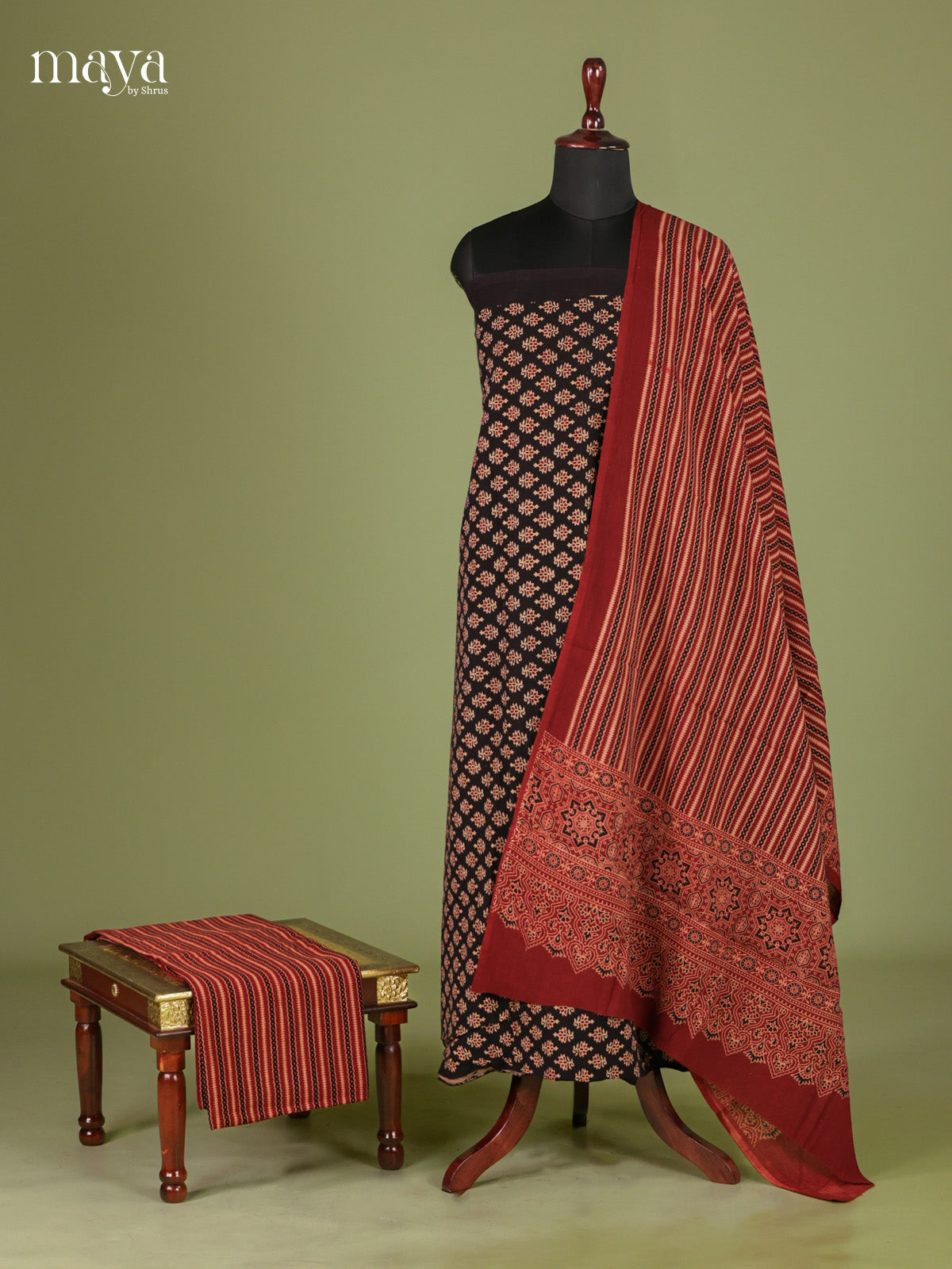 Ajrakh Salwar - MEI11052