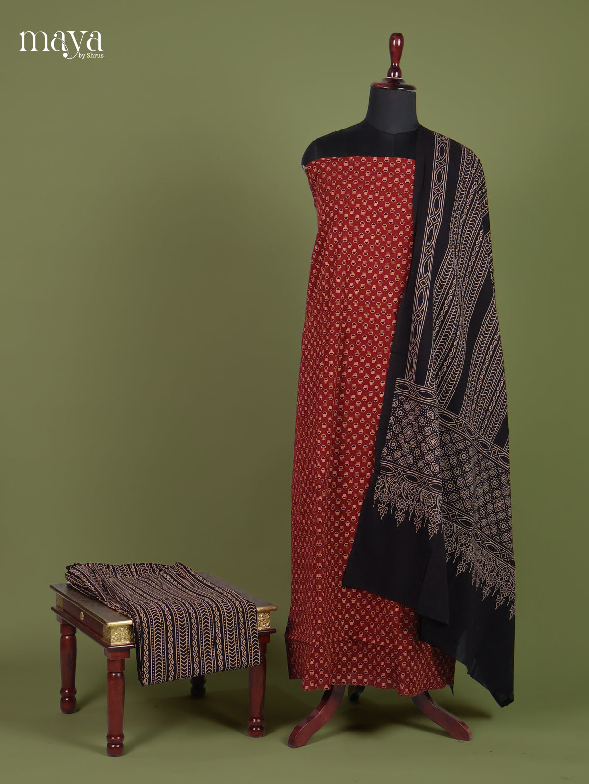 Ajrakh Salwar - MEI11067