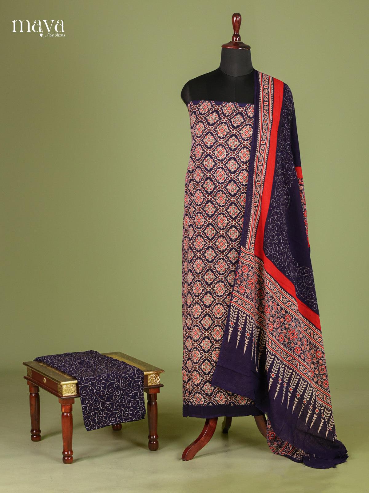 Ajrakh Salwar - MEI11091