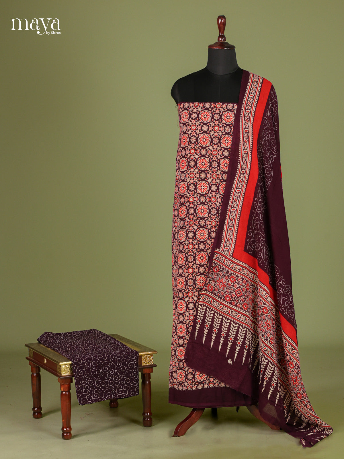 Ajrakh Salwar - MEI11096