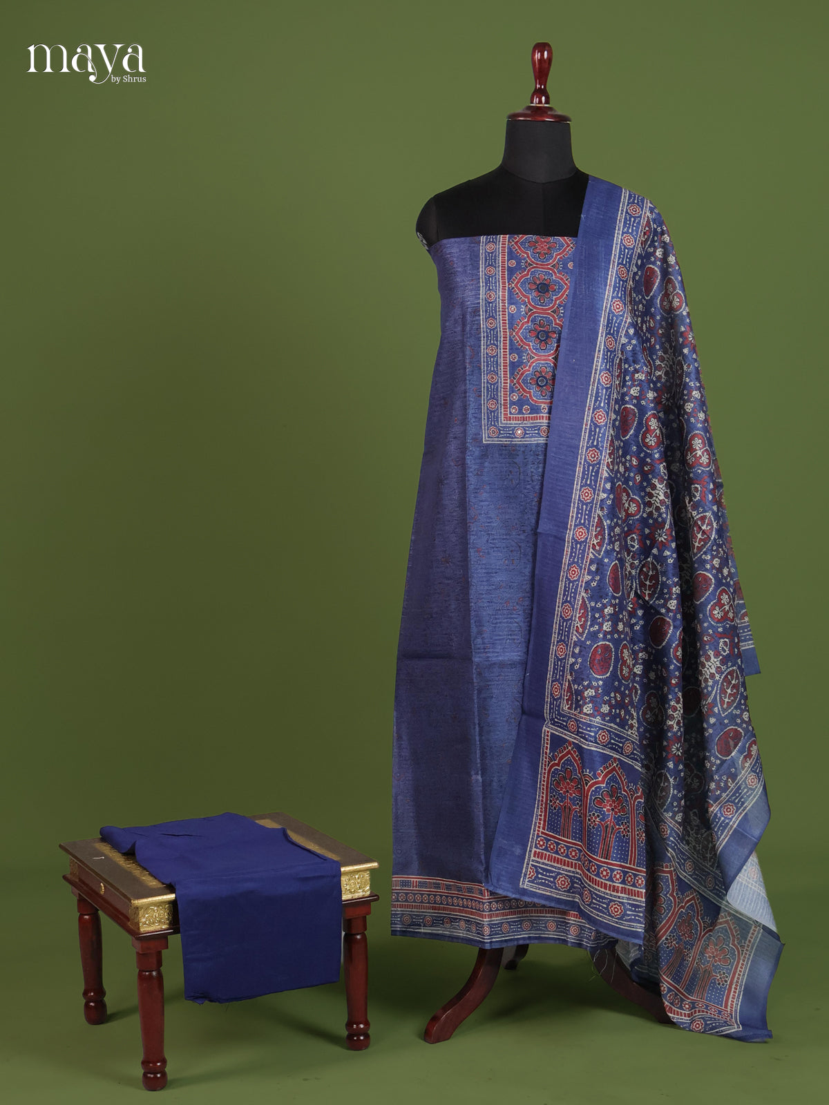 Blue Chanderi Salwar - MEI19009