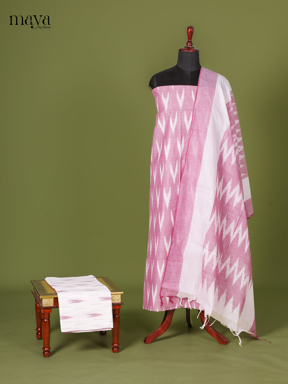 Pink Ikkat Salwar - MEJ10008