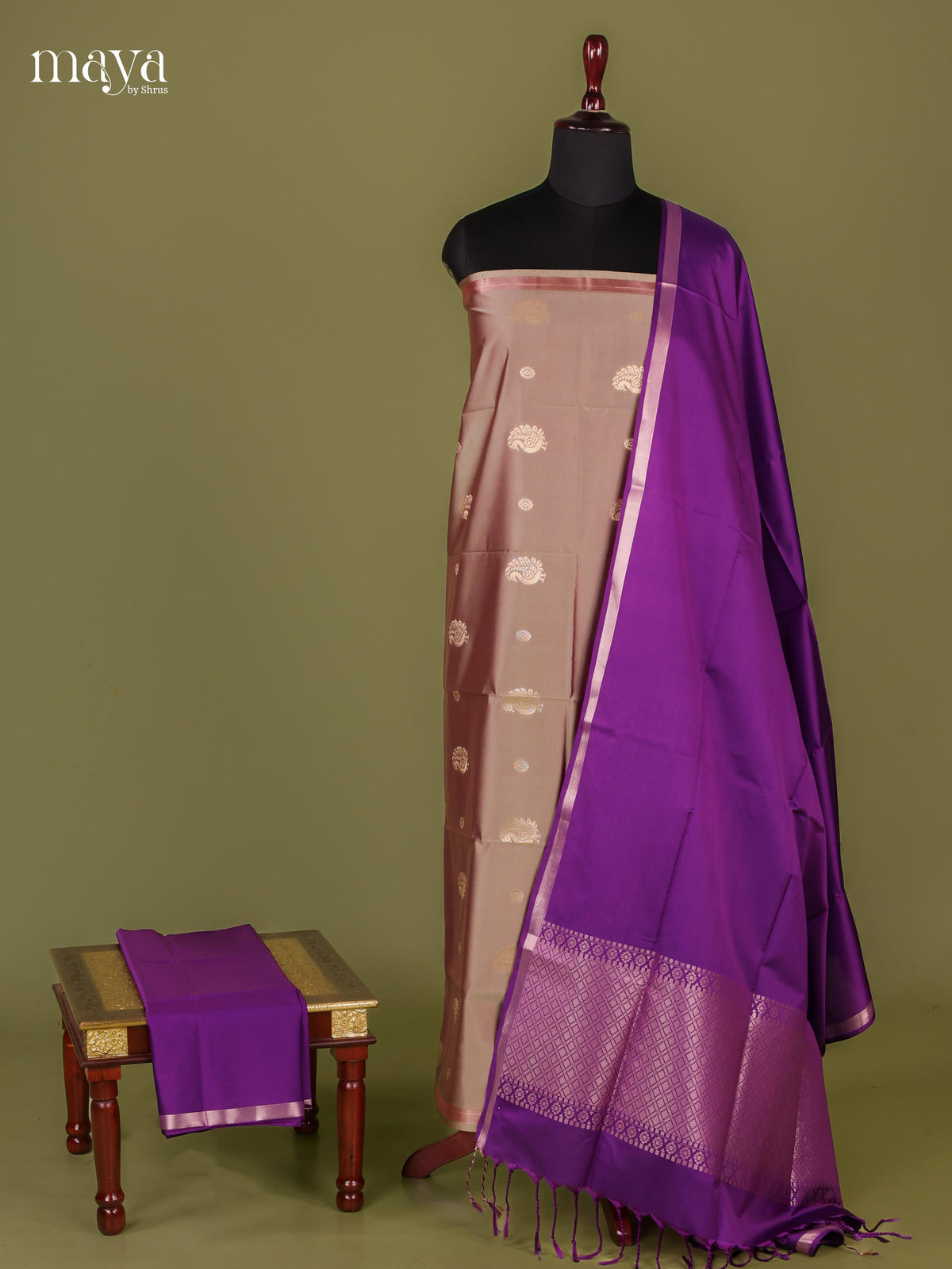 semi softsilk salwar - MEJ10023