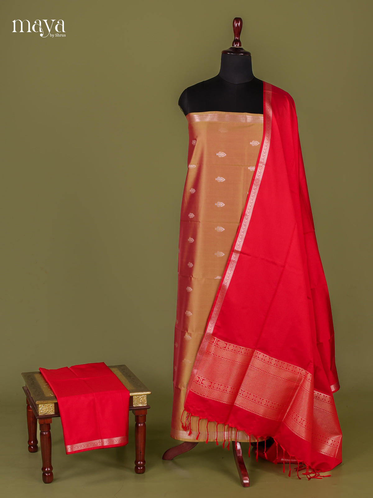 semi softsilk salwar - MEJ10067